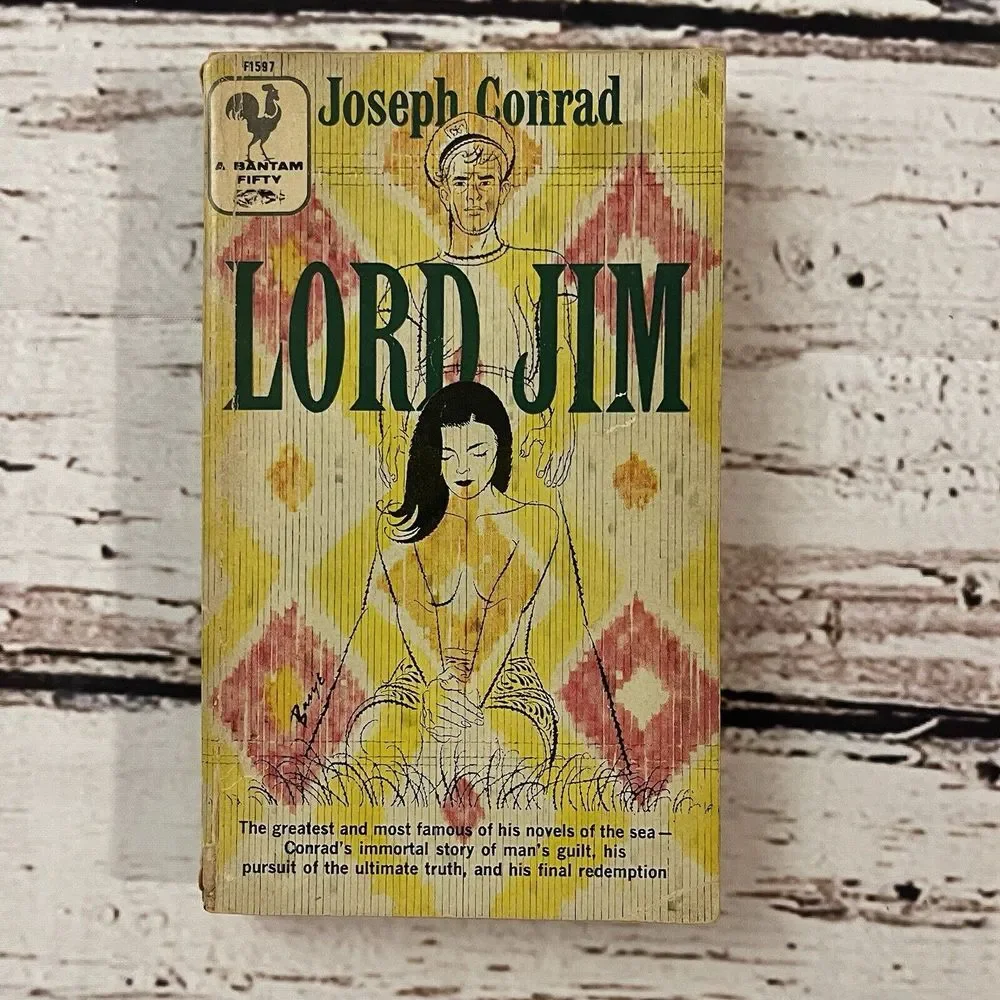 Lord‎ Jim Novel by Joseph Conrad Bantam Books Paperback 1957